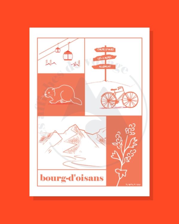 Affiche de Bourg-d'Oisans