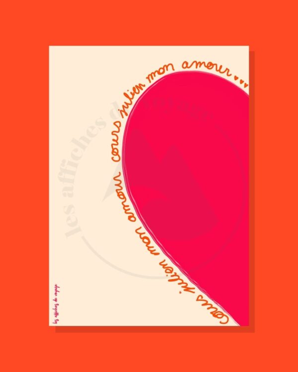 Affiche Cours Julien Coeur