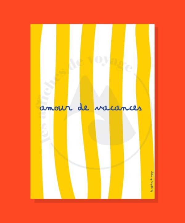 Affiche Amour de vacances