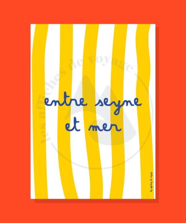 Affiche Entre Seyne et mer