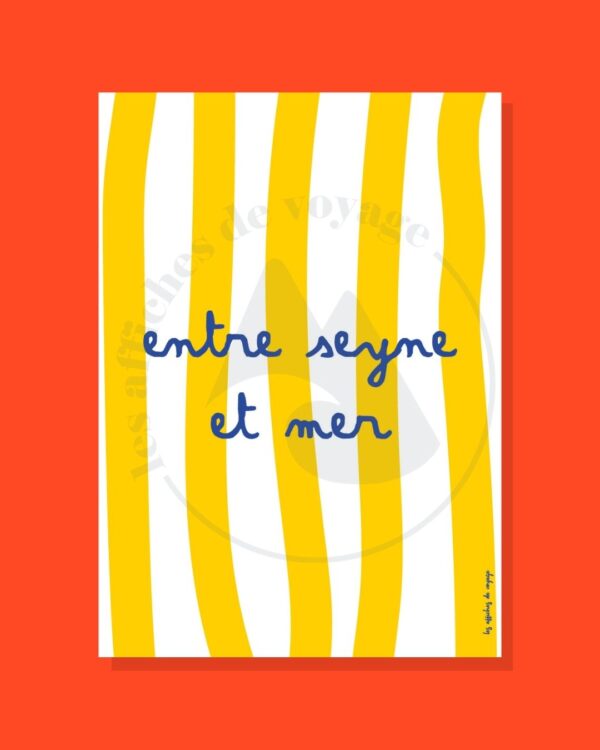Affiche Entre Seyne et mer