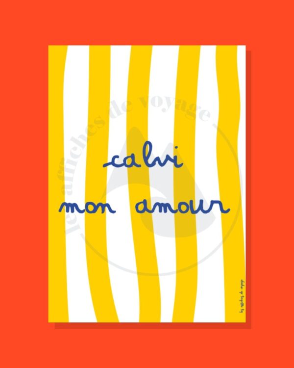 Affiche Calvi mon amour