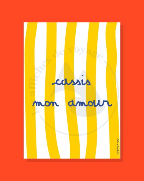 Affiche Cassis mon amour