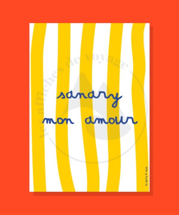 Affiche Sanary mon amour