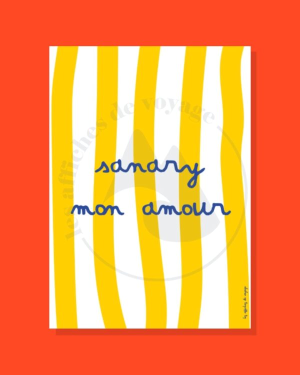 Affiche Sanary mon amour
