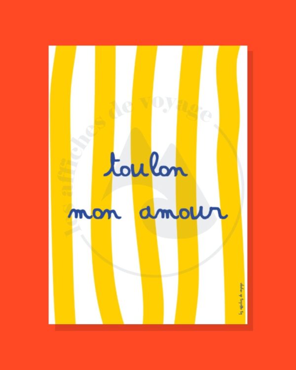 Affiche Toulon mon amour