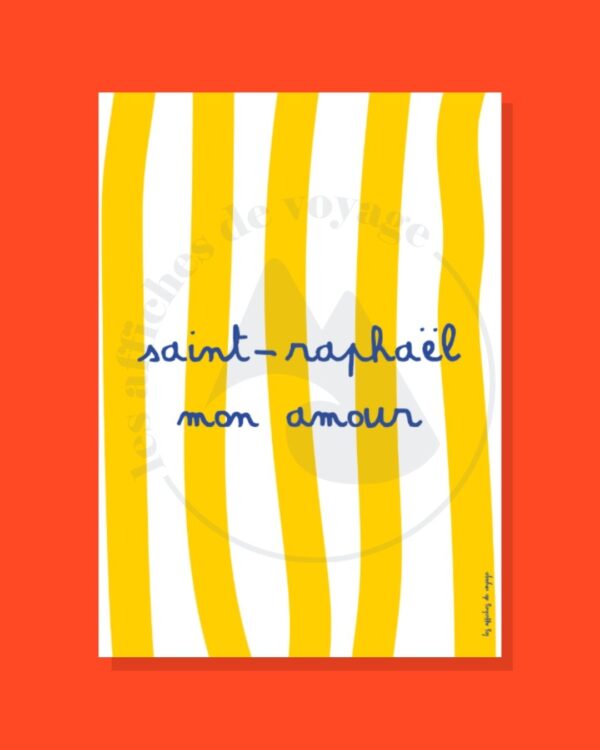 Affiche Saint-Raphaël mon amour