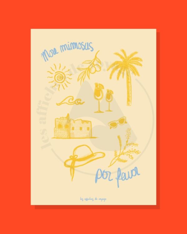 Affiche Bormes-les-Mimosas – Image 2