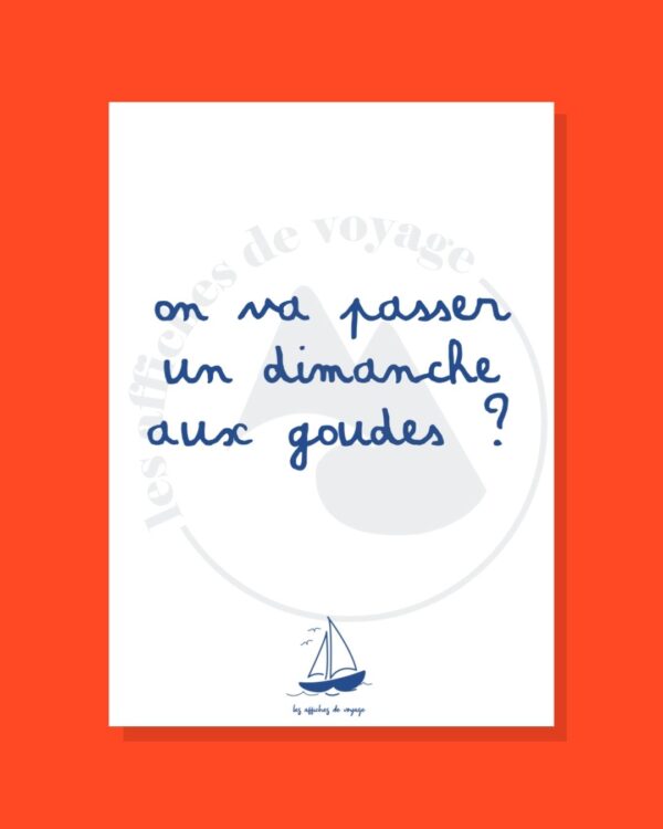 Affiche On va passer un dimanche aux Goudes ?