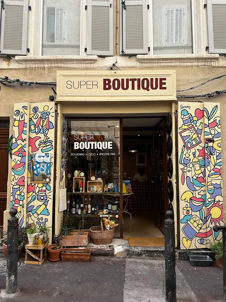 devanture super boutique marseille affiches